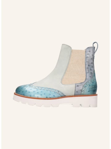 MELVIN & HAMILTON Leder-Chelsea-Boots "Jade 8" in Hellblau