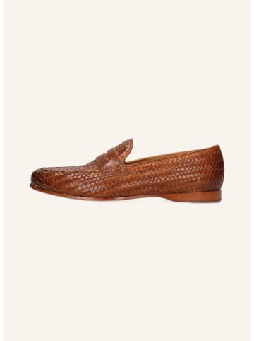 MELVIN & HAMILTON Leren mocassins "Julietta 7" lichtbruin
