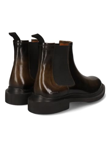 MELVIN & HAMILTON Leder-Chelsea-Boots "Ron 5" in Braun