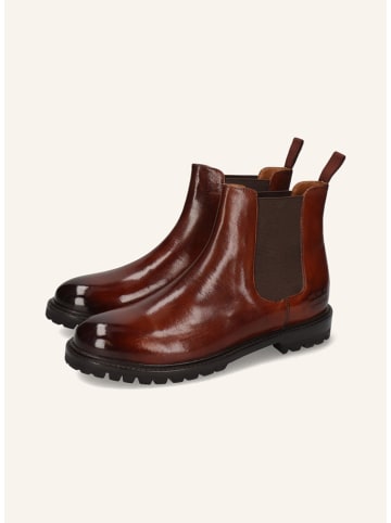 MELVIN & HAMILTON Leren chelseaboots "Regine 8" bruin