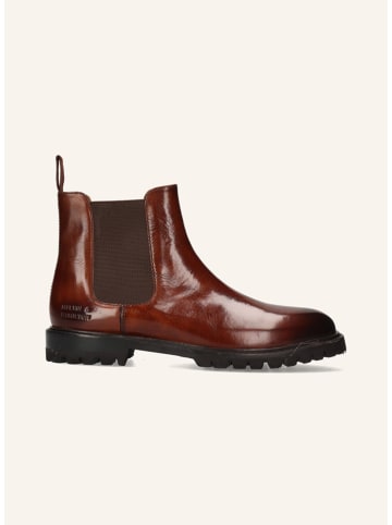 MELVIN & HAMILTON Leren chelseaboots "Regine 8" bruin