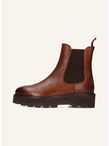 MELVIN & HAMILTON Leder-Chelsea-Boots in Hellbraun