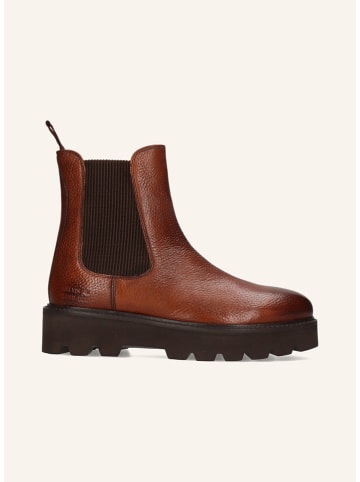 MELVIN & HAMILTON Leder-Chelsea-Boots in Hellbraun