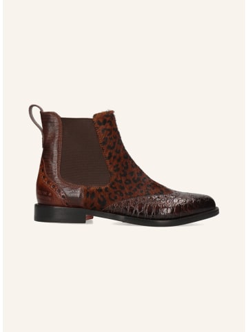 MELVIN & HAMILTON Leder-Chelsea-Boots "Selina 29" in Braun/ Schwarz