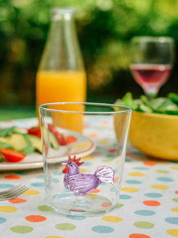 Onlylux Glas "Pet Friends" roze - (H)9,3 cm