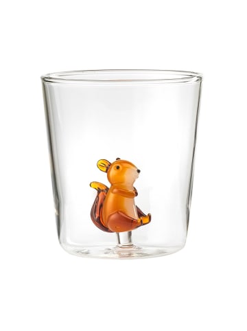 Onlylux Glas ''Pet Friends'' in Orange - (H)9,3 cm