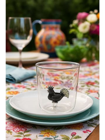 Onlylux 6-delige set: glazen "Pet Friends" grijs - (H)9,3 cm