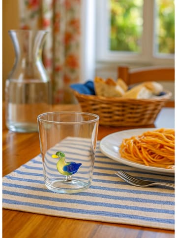 Onlylux 6-delige set: glazen "Pet Friends" meerkleurig - (H)9,3 cm