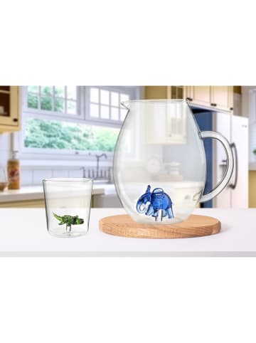 Onlylux Glas "Savana Family" oranje - (H)9,3 cm