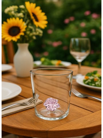 Onlylux Glas "Nodo dell’Amore'' lichtroze - (H)9,3 cm