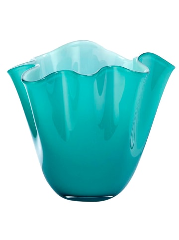 Onlylux Vaas "Wave" turquoise - (H)13 cm