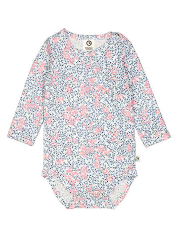 müsli Body in Hellblau/ Rosa/ Weiß