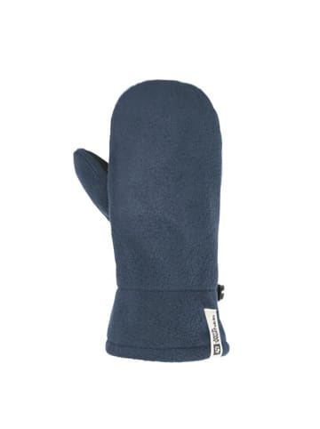 Jack Wolfskin Fäustlinge "Fleece" in Dunkelblau