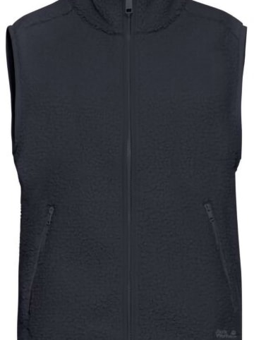 Jack Wolfskin Fleeceweste "High Curl" in Dunkelblau