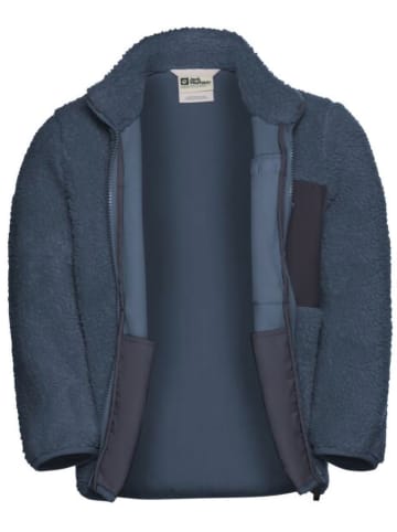 Jack Wolfskin Fleece vest "Ice Curl" donkerblauw