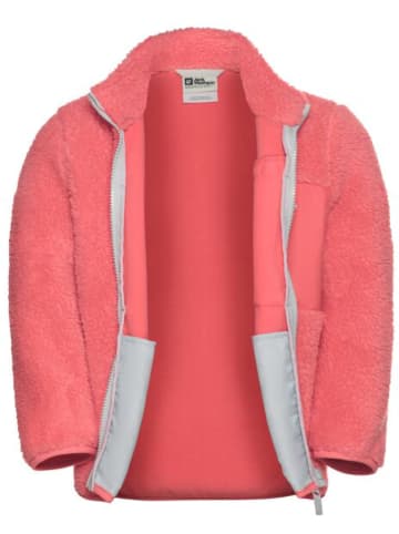 Jack Wolfskin Fleecejacke "Ice Curl" in Pink