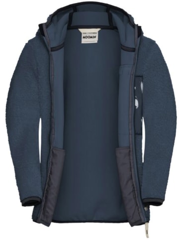 Jack Wolfskin Fleece vest "Moomin Ice Curl" donkerblauw