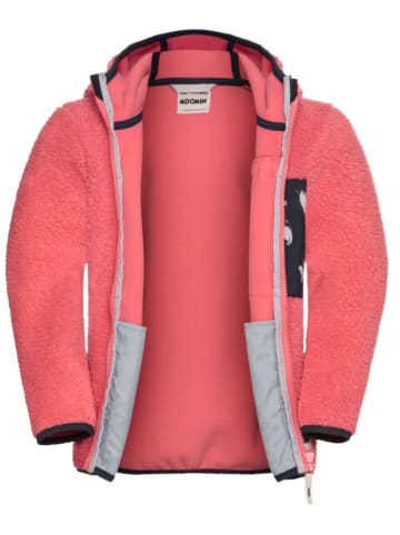 Jack Wolfskin Fleecejacke "Moomin Ice Curl" in Pink