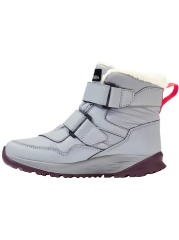 Jack Wolfskin Botki zimowe "Polar Bear-g" w kolorze srebrnym