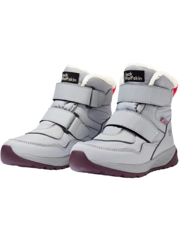 Jack Wolfskin Botki zimowe "Polar Bear-g" w kolorze srebrnym