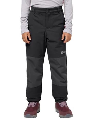 Jack Wolfskin Zimowe spodnie funkcyjne "Rascal" w kolorze czarnym