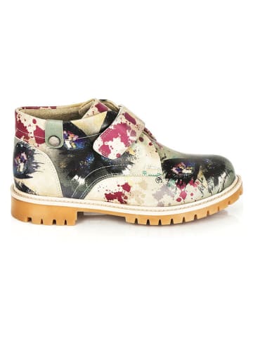 Streetfly Enkelboots meerkleurig/beige