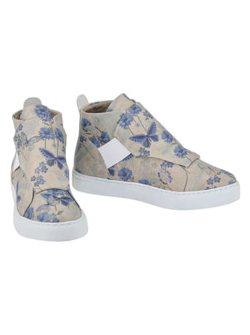 Streetfly Sneakers in Beige/ Blau