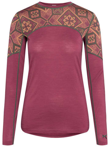 KARI TRAA Thermounterhemd "Eloise" in Rosa