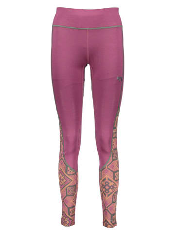 KARI TRAA Kalesony termiczne "Eloise" w kolorze fioletowym