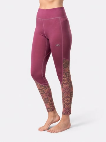 KARI TRAA Thermo-onderbroek "Eloise" pruimkleurig