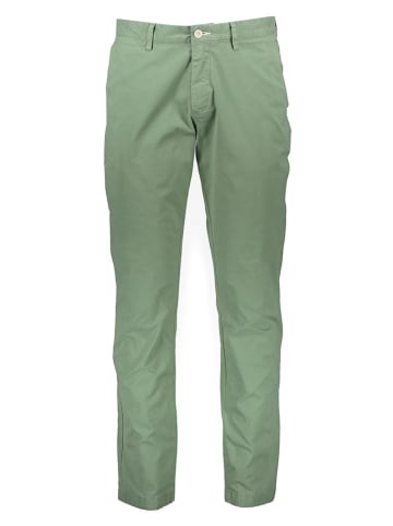 Gant Spodnie chino - Slim fit - w kolorze zielonym
