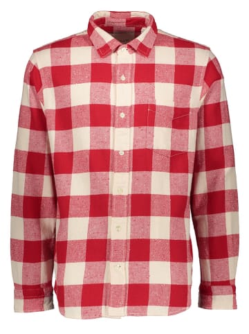 Gant Hemd in Rot/ Creme
