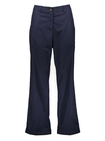 Gant Spodnie chino - Loose fit - chino w kolorze granatowym