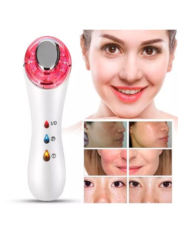 DAM Led-gezichtsmassageapparaat wit