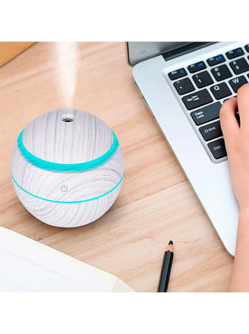 DAM LED-Luftbefeuchter in Weiß - 130 ml