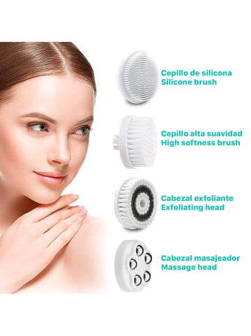 DAM Szczoteczka 4w1 w kolorze turkusowym do twarzy