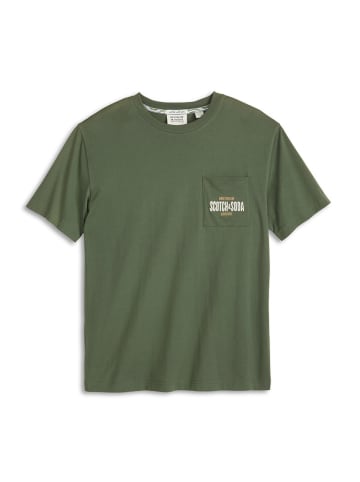 Scotch & Soda Koszulka w kolorze khaki