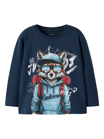 name it Longsleeve "Olly" blauw