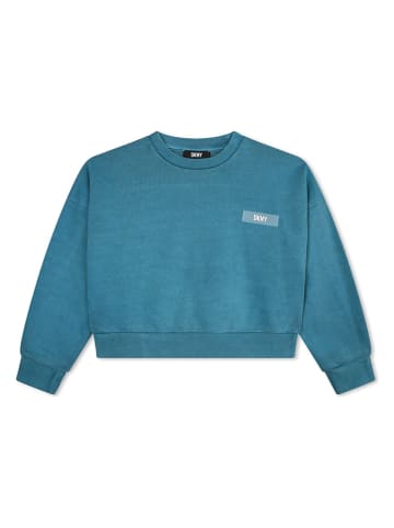DKNY Bluza w kolorze niebieskim