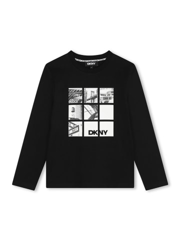 DKNY Longsleeve in Schwarz