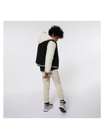 DKNY Winterjas zwart/wit