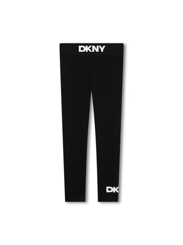 DKNY Legginsy w kolorze czarnym