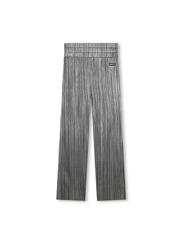 DKNY Spodnie w kolorze srebrnym