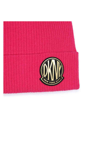 DKNY Czapka w kolorze różowym