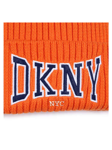 DKNY Strickmütze in Orange