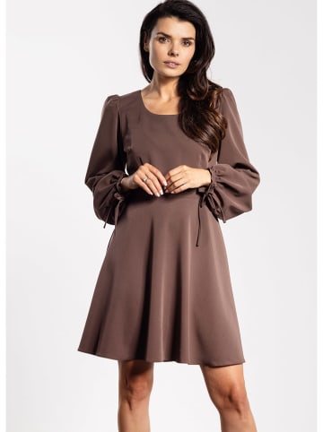 Awama Kleid in Braun