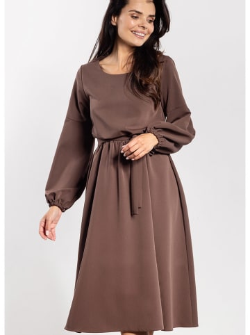 Awama Kleid in Braun