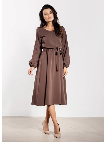 Awama Sukienka w kolorze brązowym