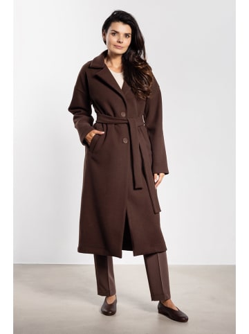 Awama Mantel in Braun