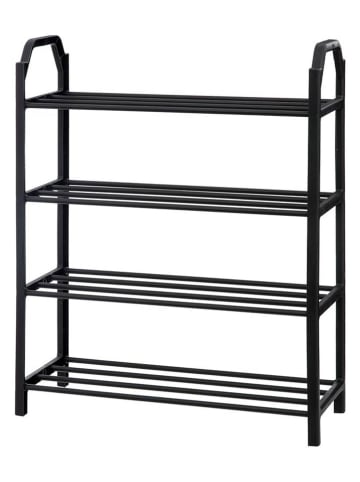 Joybos Schoenenkast zwart - (B)49,5 x (H)64 x (D)18,5 cm